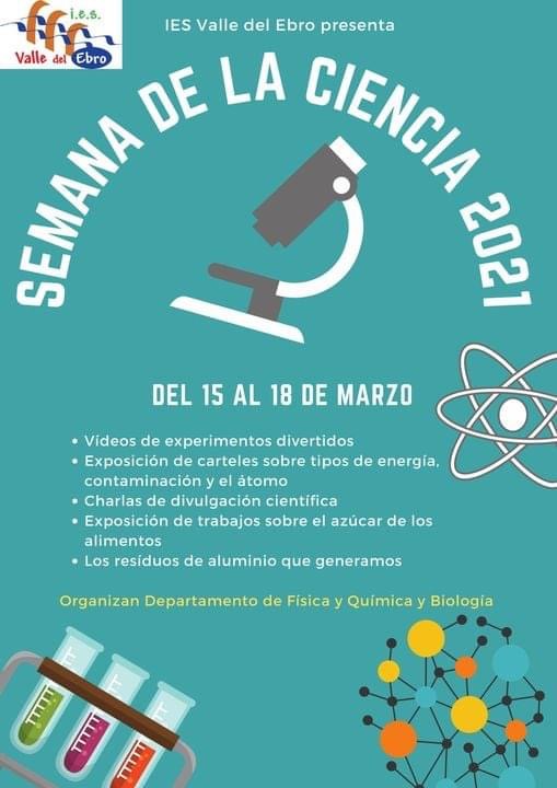 Semana de la Ciencia en el Instituto Valle del Ebro